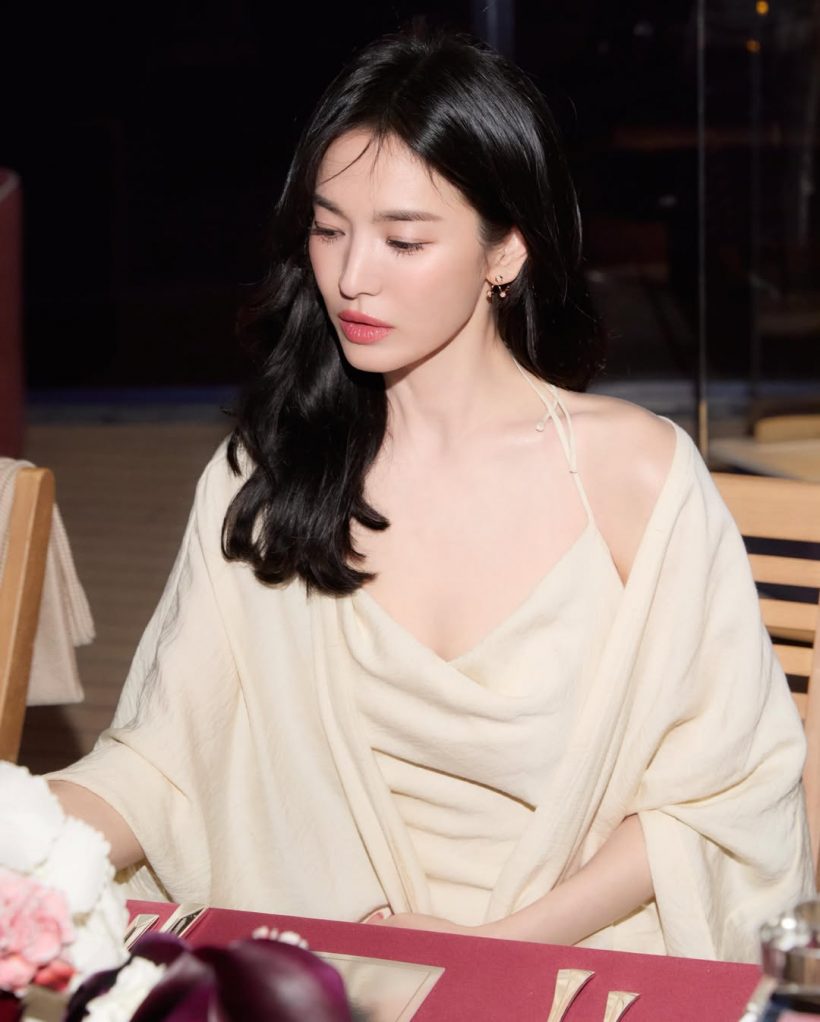 ภาพเซ็ตนี้ของ ซองเฮเคียว สร้างเรื่องเเล้ว คนหรือนางฟ้าสวยไร้ที่ติ