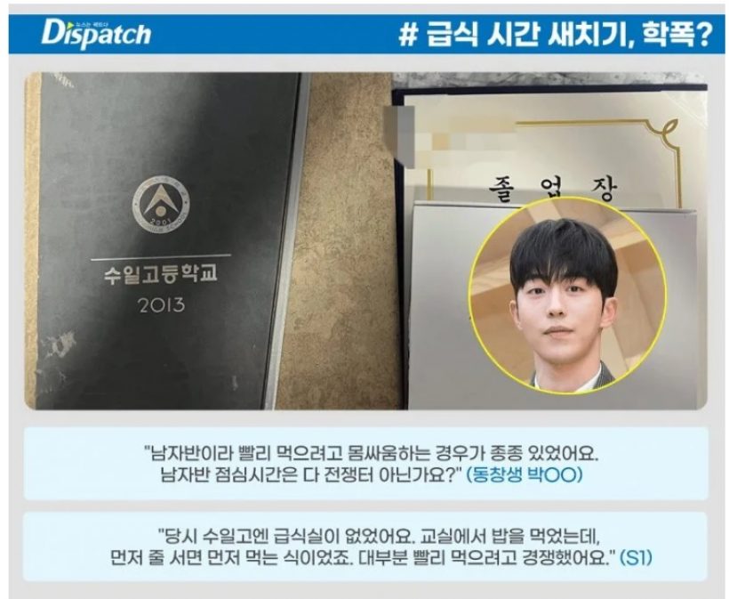  Dispatch แพร่บทความยันความบริสุทธิ์นัมจูฮยอก