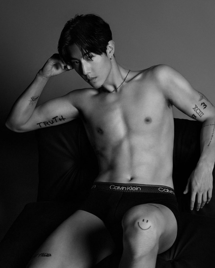 ใจสั่นแทบวูบ มาร์ค ต้วน กับแฟชั่น Calvin Klein มันดีอะแกรรร