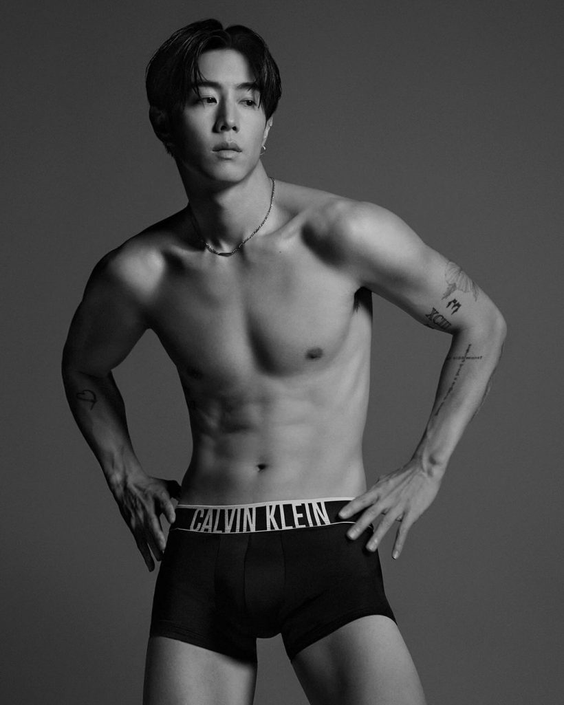 ใจสั่นแทบวูบ มาร์ค ต้วน กับแฟชั่น Calvin Klein มันดีอะแกรรร