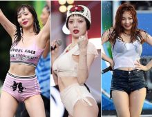 มัดรวมช็อดเด็ด! HyunA สมฉาย ตัวเเม่ตัวมัมแห่งงานเฟสติวัลสาดน้ำดับร้อน