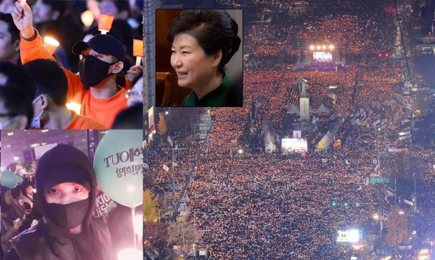 สื่อเกาหลีขุด อีจุน,ยูอาอิน ร่วมเดินขบวนขับไล่ ประธานาธิบดีเกาหลี!!(คลิป)