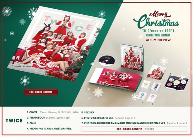 TWICE อัลบั้ม Christmas Edition มียอดจองกว่า 115,000 อัลบั้ม!!