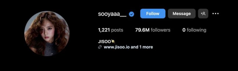 เกิดอะไรขึ้น ทำไมยอดติดตามไอจี จีซู ลดฮวบ! ช่วง 30 วันที่ผ่านมา
