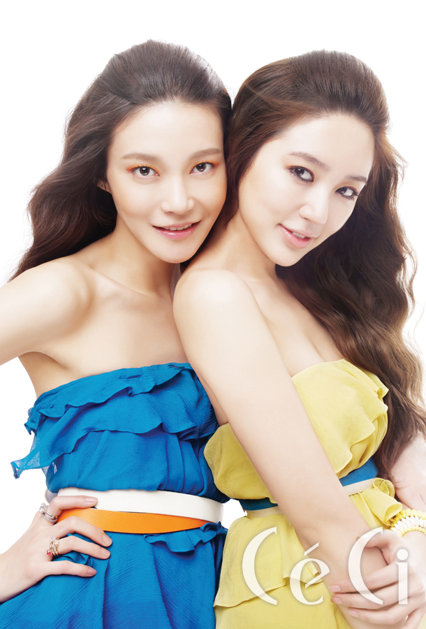 สวยคูณสอง Eun Hye and  Ye Ryun  in CeCi 