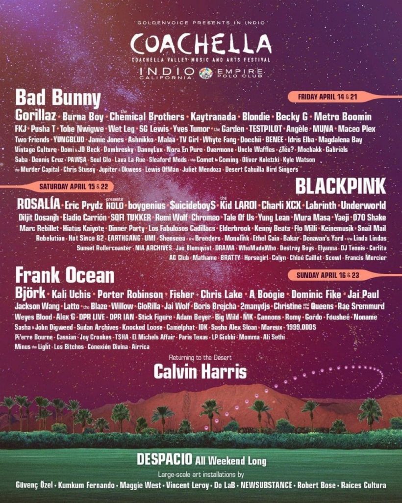 เก็บตก4สาวBLACKPINK บนเวทีCoachellaสะเทือนไปทั่วโลก