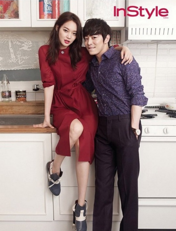 โจจองซอก-ชินมินอา ออร่าคู่รักพุ่งในนิตยสาร InStyle 