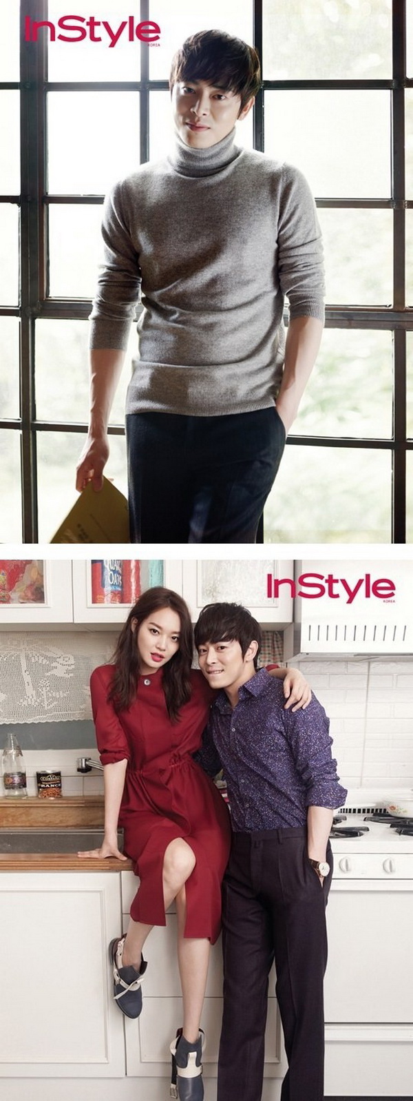 โจจองซอก-ชินมินอา ออร่าคู่รักพุ่งในนิตยสาร InStyle 