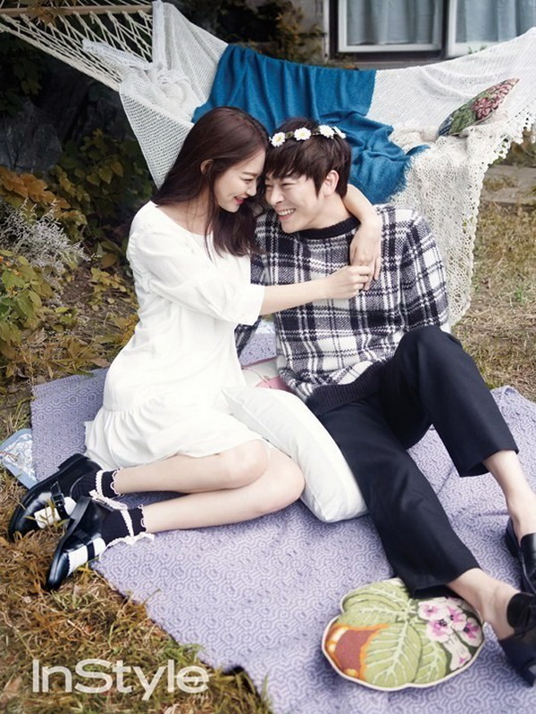 โจจองซอก-ชินมินอา ออร่าคู่รักพุ่งในนิตยสาร InStyle 