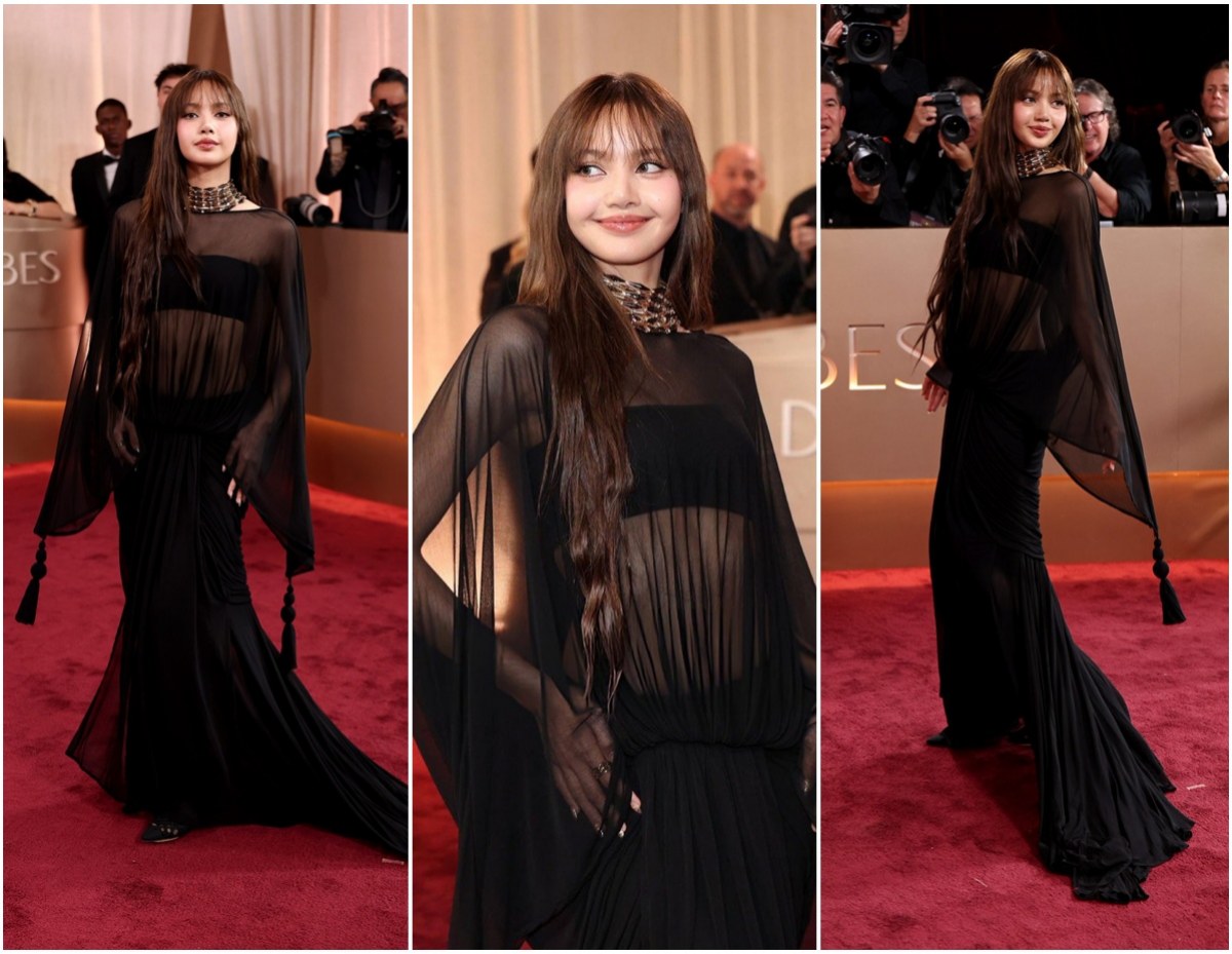 ซีนระดับโลก ลิซ่า บนพรมเเดงงานลูกโลกทองคำ สวยทรงพลังสุดๆ