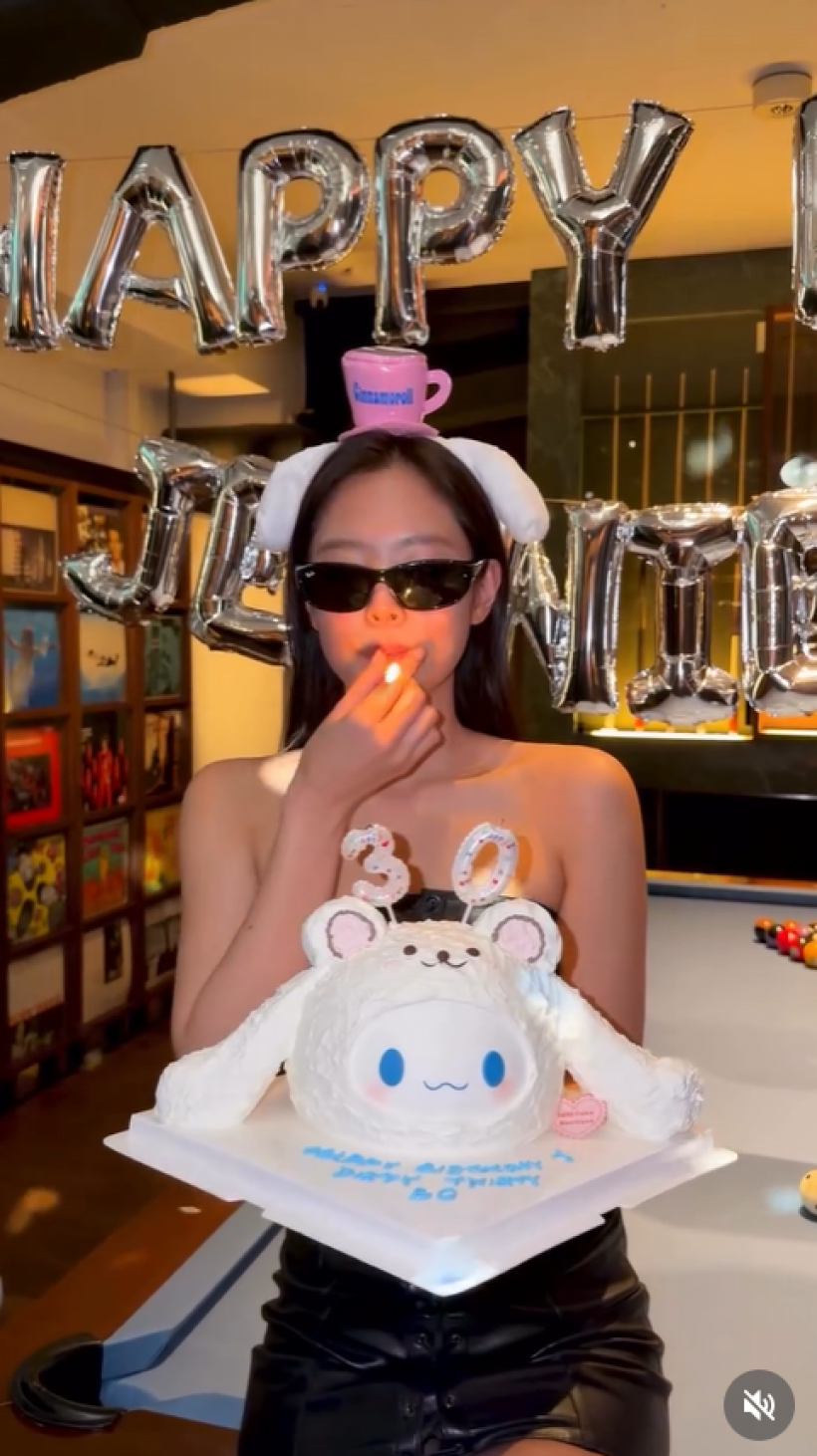 เปิดคลิปวันเกิด เจนนี่ blackpink เทียนเล่มเดียวก็ดราม่าได้