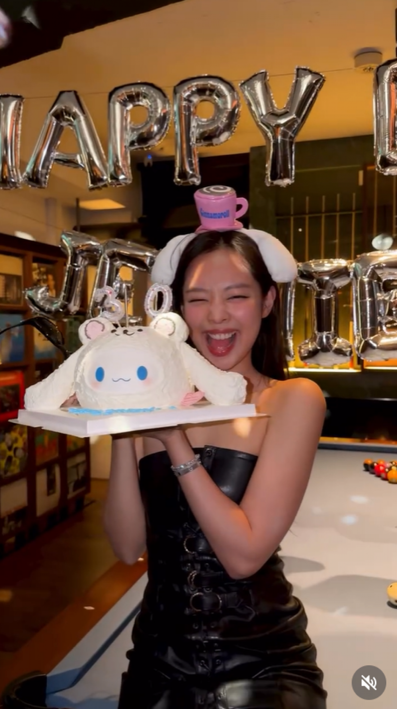 เปิดคลิปวันเกิด เจนนี่ blackpink เทียนเล่มเดียวก็ดราม่าได้