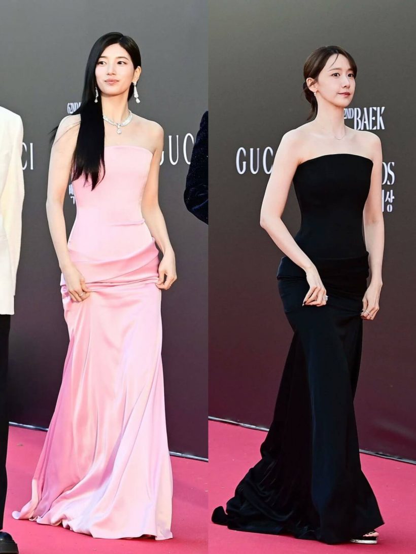 เทียบชัดๆ! ลุคชุดซ้ำ2สาวคนดัง ดีไซน์เดียวกันแต่แตกต่าง