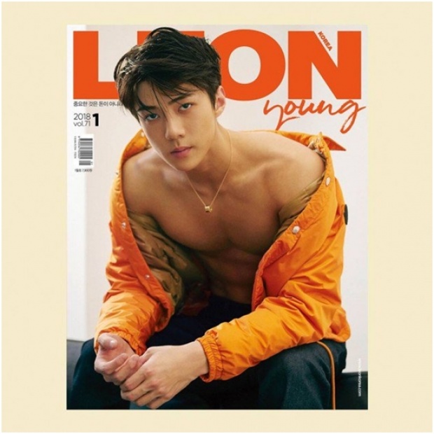 เซฮุน เป็นหนุ่มแล้ว!โชว์ซิกแพ็คสุดเป๊ะขึ้นปกนิตยสาร “Leon”