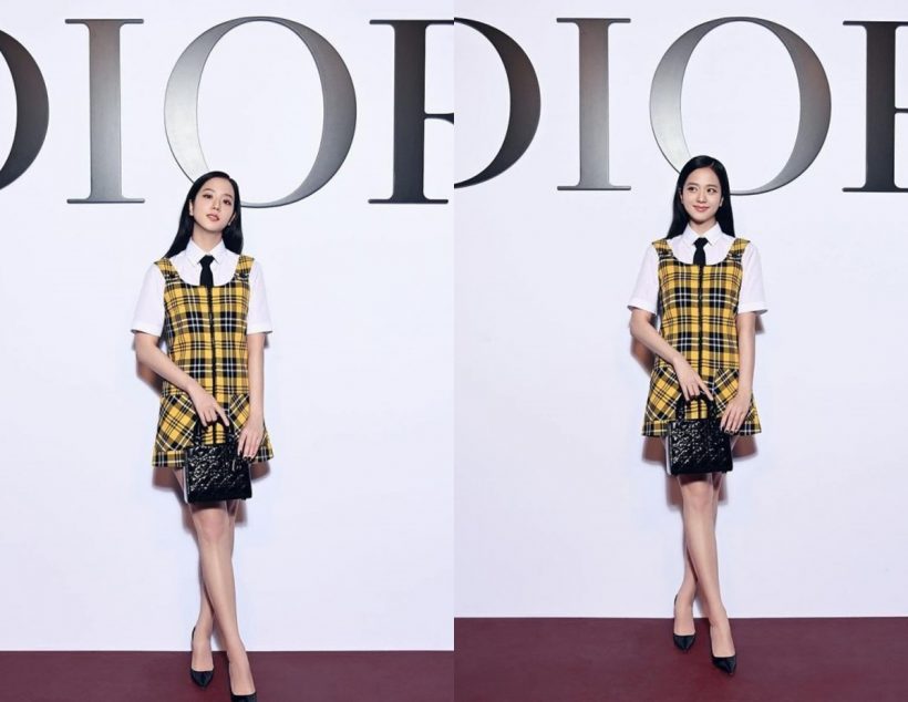  รวมลุคจีซูBLACKPINK สวยเฉิดฉายสไตล์องค์หญิงแห่งDIOR