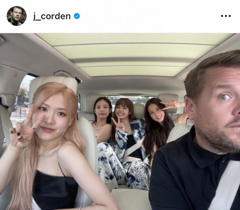 ฮาทุกช็อต!! BLACKPINK ปรากฎตัว ดวล James Corden