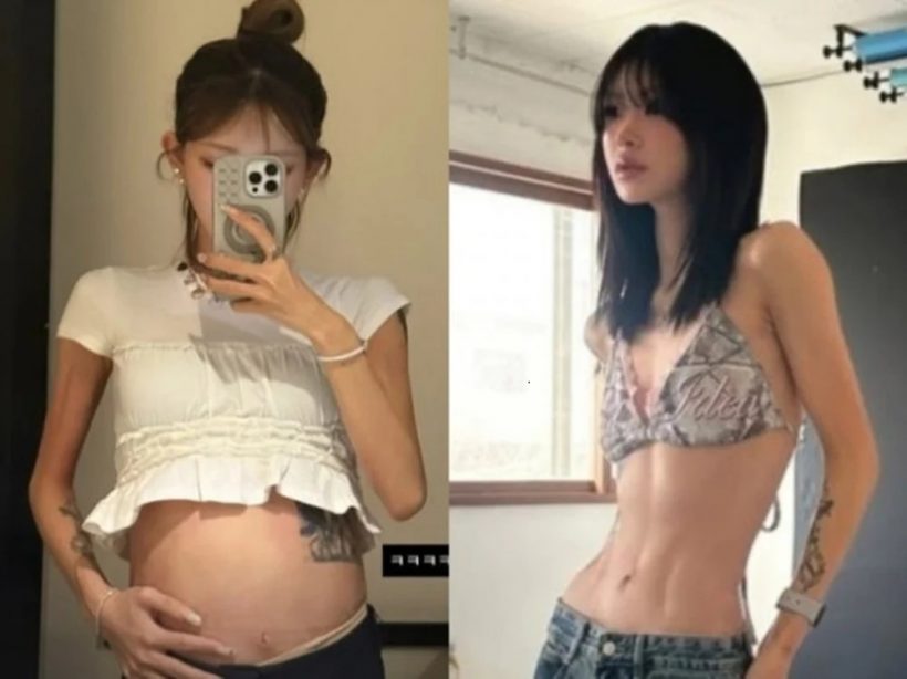 อึ้ง! หุ่นลูกสาวดาราดัง น้ำหนักเหลือเเค่ 41 กิโลกรัม