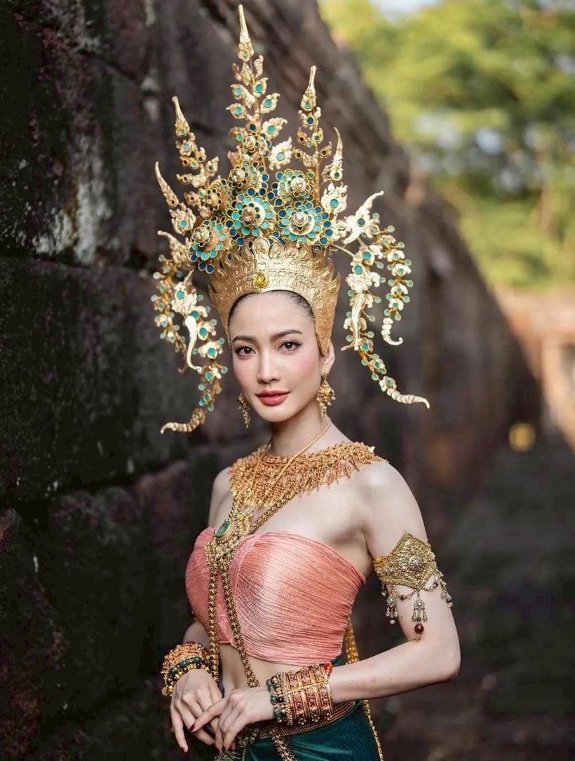 ส่อง 5 คนบันเทิง เเปลงโฉมเป็นนางอัปสรา สวยขลังขั้นสุด