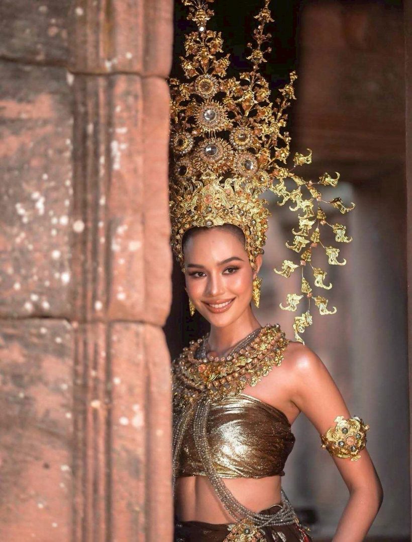 ส่อง 5 คนบันเทิง เเปลงโฉมเป็นนางอัปสรา สวยขลังขั้นสุด