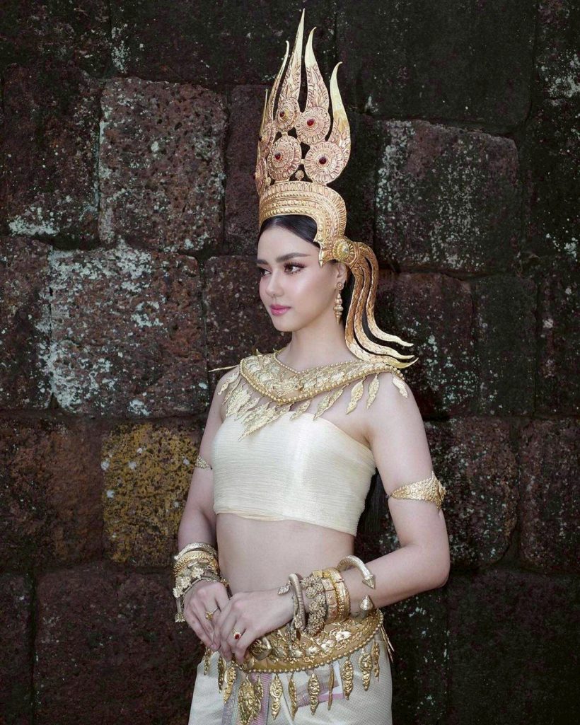 ส่อง 5 คนบันเทิง เเปลงโฉมเป็นนางอัปสรา สวยขลังขั้นสุด