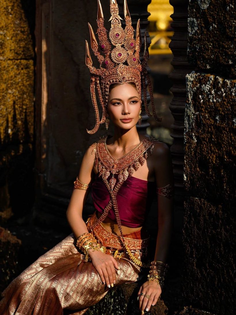 ส่อง 5 คนบันเทิง เเปลงโฉมเป็นนางอัปสรา สวยขลังขั้นสุด