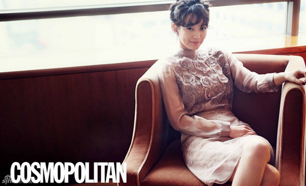 Shin Min Ah – Cosmopolitan Magazine January Issue ’12