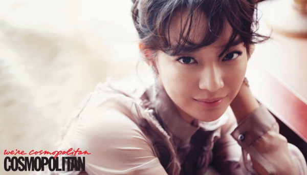 Shin Min Ah – Cosmopolitan Magazine January Issue ’12