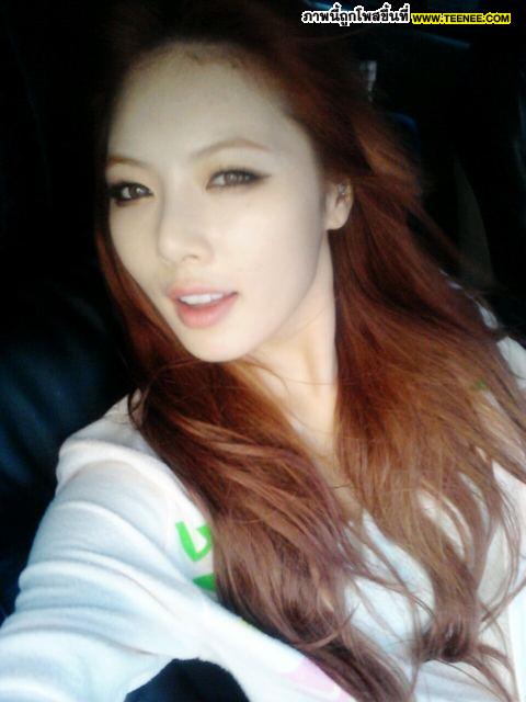 น่ารักแบบใส ๆ กับ hyuna (4minute) 