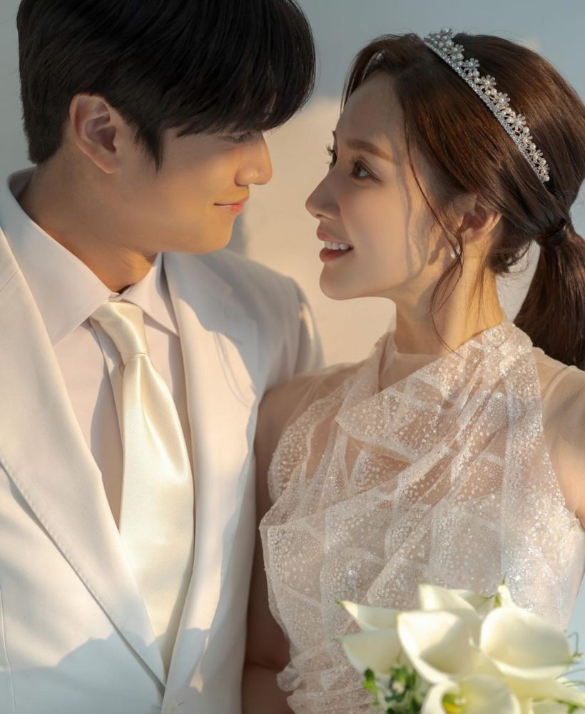 สวยตะลึง พัค มินยอง ในชุดเจ้าสาวแสนหวาน สั่งลา Marry My Husband  