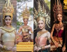 ส่อง 5 คนบันเทิง เเปลงโฉมเป็นนางอัปสรา สวยขลังขั้นสุด