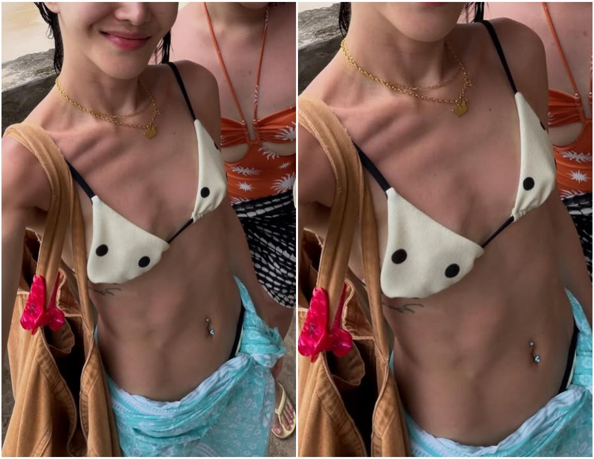 ผอมจนเห็นซี่โครง หุ่นล่าสุด ดาราสาว ทำชาวเน็ตห่วง