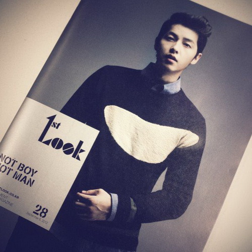 Song Joong Ki ในนิตยสาร 1st Look