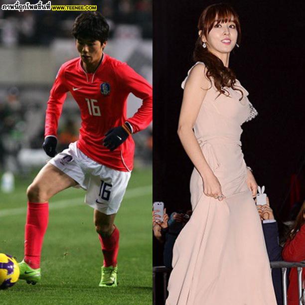 รวมภาพหวานๆคิง ซุงยองนักบอลเกาหลีสุดหล่อและ ภรรยานางเอกดัง