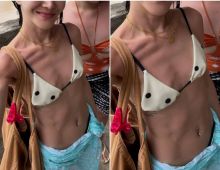 ผอมจนเห็นซี่โครง หุ่นล่าสุด ดาราสาว ทำชาวเน็ตห่วง