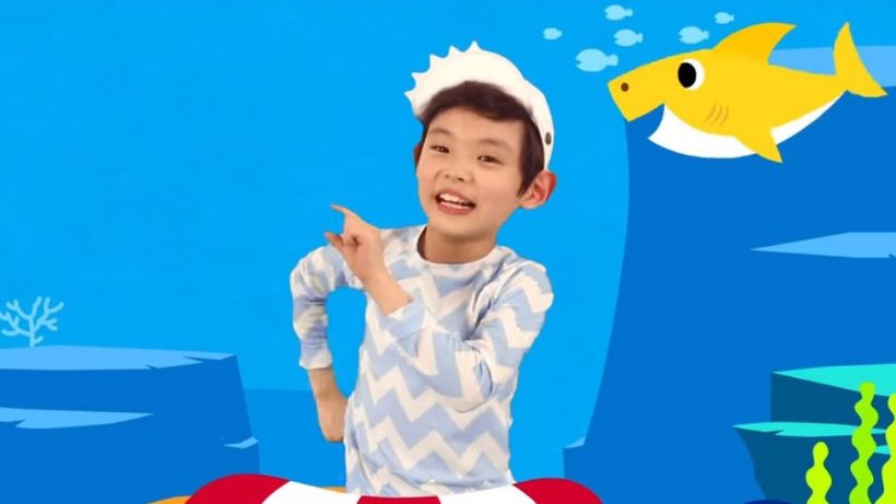 จำได้ไม่ลืม! หนูน้อย baby shark ปัจจุบันโตเเล้วหล่อมาก