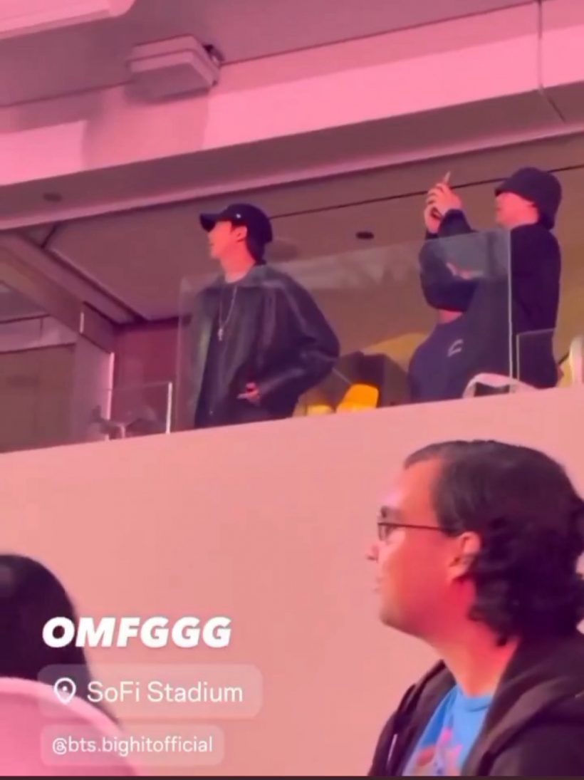 สื่อจับตา! สมาชิก BTS ตบเท้าชมคอนเสิร์ต BLACKPINK ที่ LA
