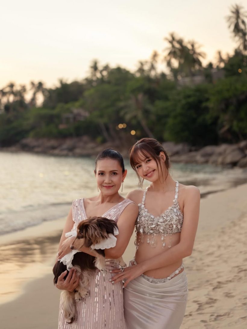 คุณแม่ลิซ่า โพสต์ถึงลูกสาว แต่หลุดโฟกัสช็อตนี้เต็มๆ