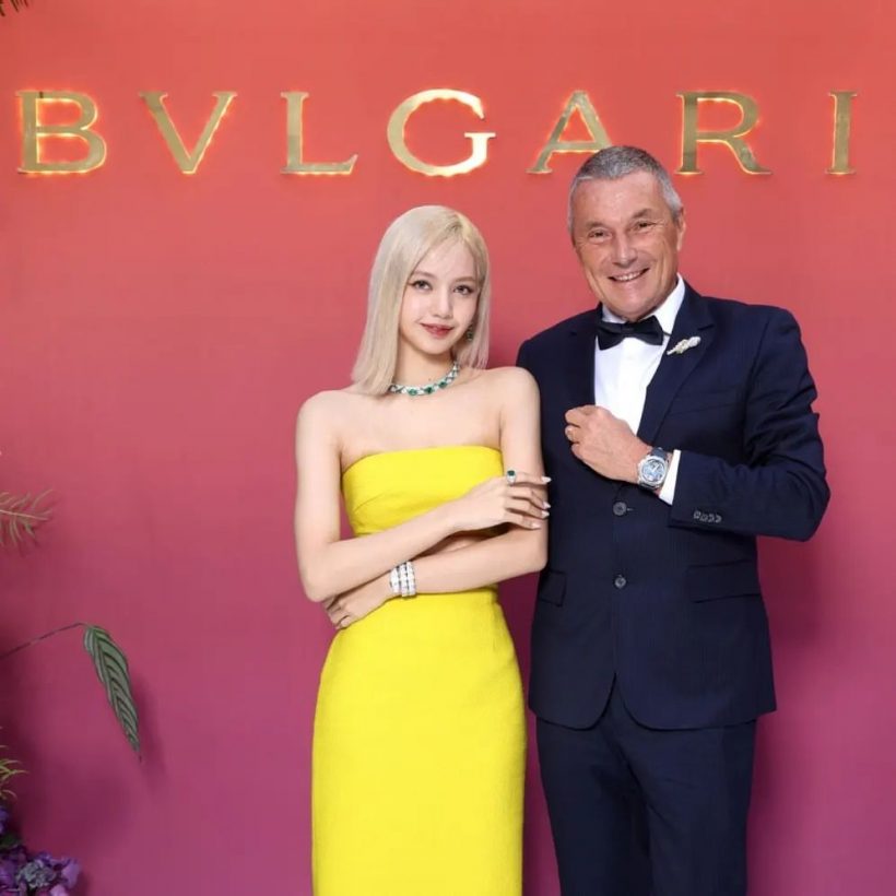 รวมโมเมนต์สุดประทับใจ ลิซ่า กับ ท่านCEO BVLGARI รู้เลยว่าเอ็นดูหนักมาก