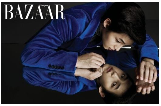 ซองจุงกิ ,ปาร์คซียอน เผยภาพแฟชั่นในนิตยสาร Harpers Bazaar