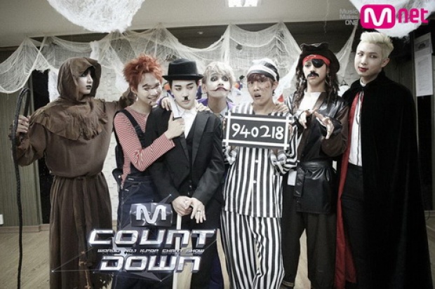 Mcountdown  ปล่อยภาพไอดอลแต่งผีสุดหลอนต้อนรับ ฮาโลวีน 