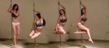 สาวกิมจิคนนี้ ‘โชว์’ หุ่นสุดเอ็กซ์ ในระหว่างเต้น ‘pole dance’