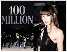 ลิซ่าทำสถิติใหม่อีก ล่าสุดคลิปนี้มีผู้เข้าชม 100 ล้านครั้งบน YouTube