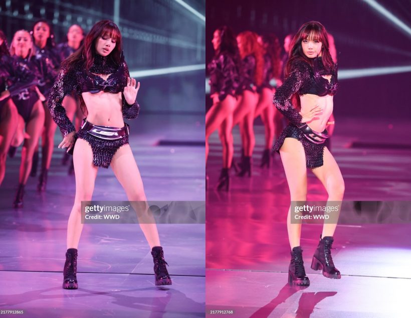 เก็บตกบรรยากาศ ลิซ่าโชว์สเต็ปเปิดแฟชั่นโชว์ Victoria's Secret