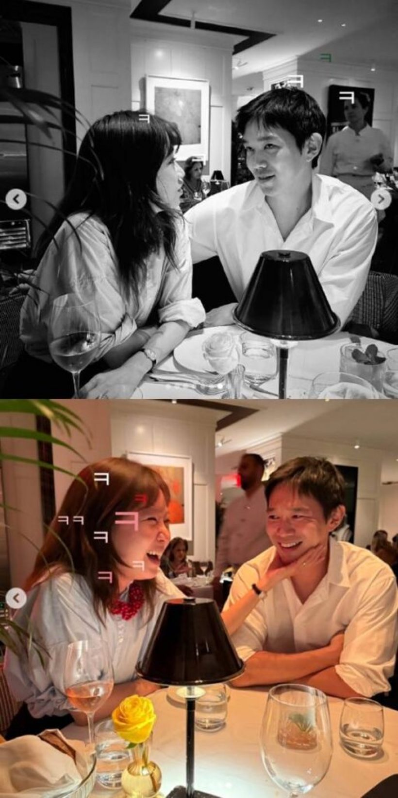 ส่องมื้อดินเนอร์ คู่สามีภรรยาคนดัง ควงกันสวีทที่นิวยอร์ก!