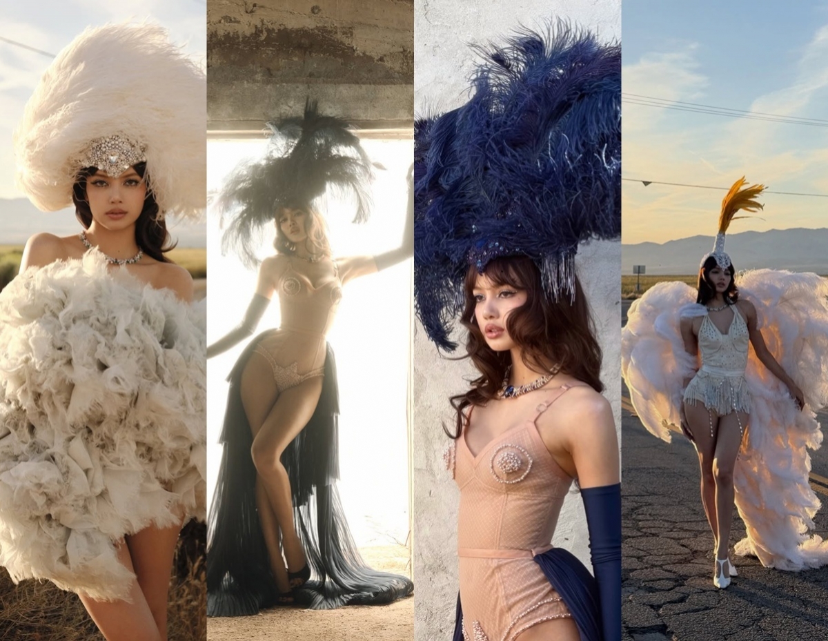 ส่องคอสตูม ลิซ่า ขึ้นปก Vanity Fair อลังการทุกชุดจริงๆ