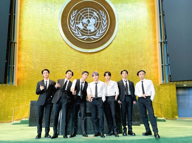 BTS K-POPวงแรก ร่วมกล่าวสุนทรพจน์บนเวทีระดับโลก UN