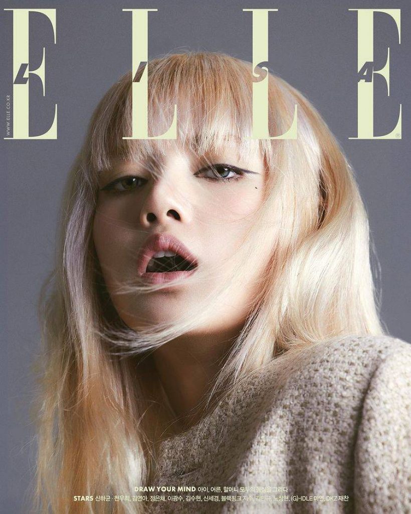 คือที่สุด! ลิซ่าขึ้นเเท่นนางเเบบปก ELLE-พร้อมข่าวดีของวง BLACKPINK