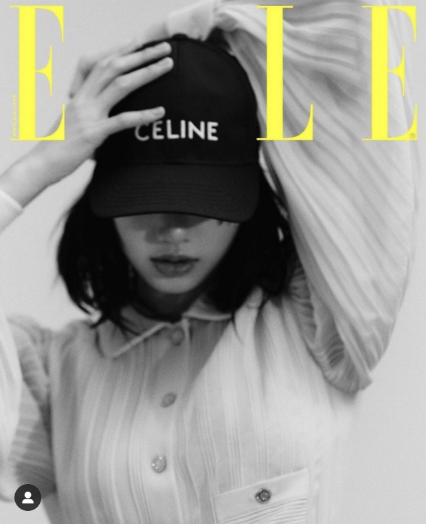 เปิดภาพ ลิซ่า บนปก นิตยสารระดับโลก ELLE MAGAZINE