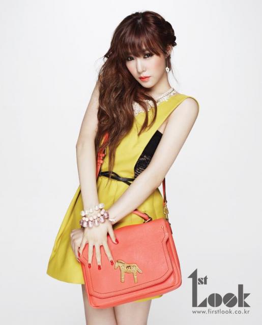 Tiffany แห่ง SNSD เผยภาพแฟชั่นใหม่ในนิตยสาร 1st Look 