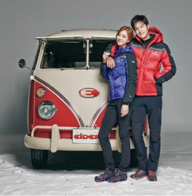 ลีมินโฮและฮันจีวาน กับแฟชั่่นคู่รักจาก Eider